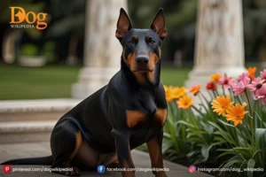 Doberman Puppy : A Friendly Pet Dog